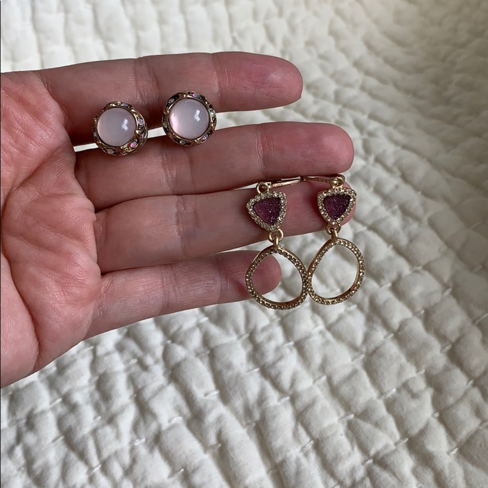 Purple earring bundle